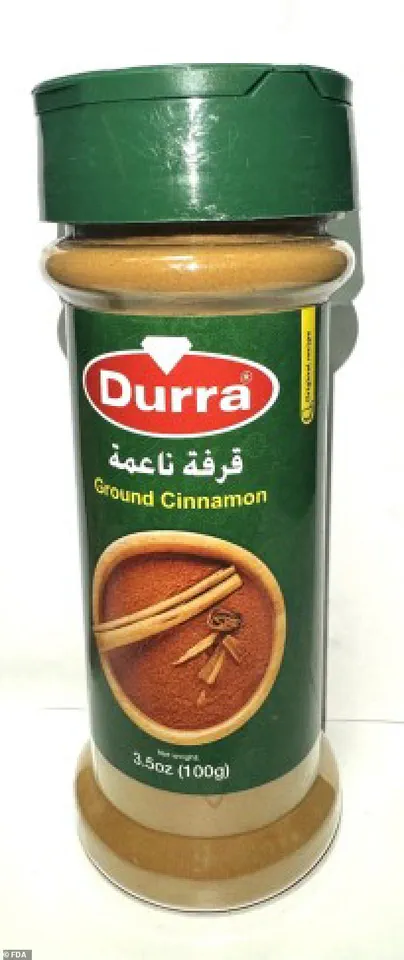 FDA Issues Urgent Nationwide Recall of Eureka Inc.'s Durra Ground Cinnamon Over Lead Contamination, Urges Immediate Discontinuation to Protect Public Health