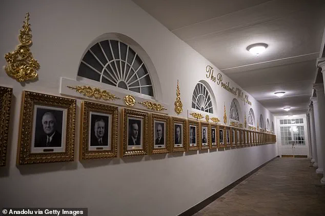 Critics Mock Trump's 'Cheesecake Factory' Décor as Mysterious White House Sign Vanishes