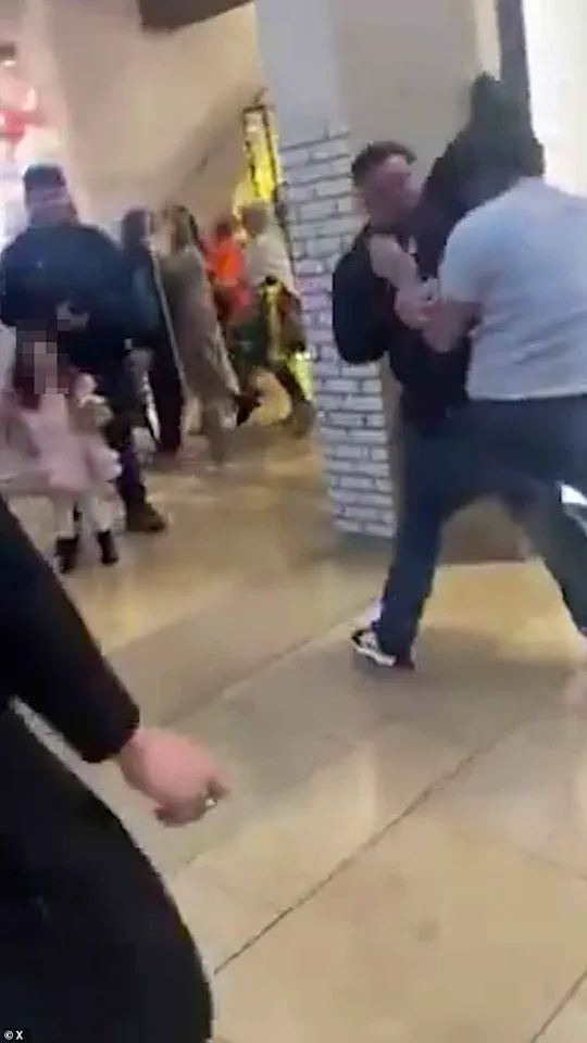 Violent Altercation Erupts at St David's Centre on New Year's Eve