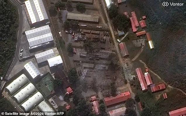 Aerial Images Reveal U.S. Strikes Reduce Venezuela's Fuerte Tiuna to Ruins