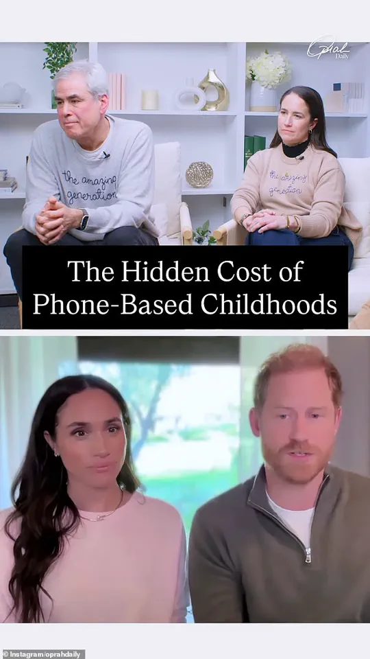 Prince Harry and Meghan Markle Address Growing Concerns Over Social Media's Impact on Children's Mental and Physical Health in Virtual Book Launch Appearance