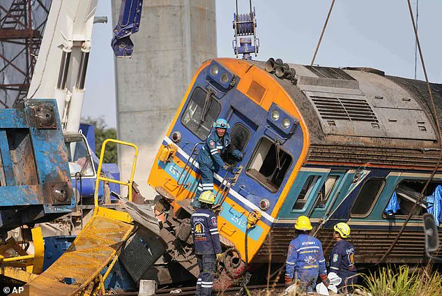 Crane Collapse in Thailand Kills 28, Injures Over 80 in High-Speed Rail Project Tragedy