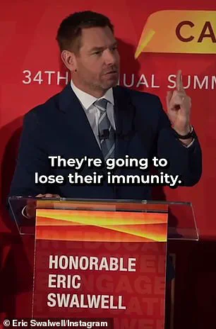 California Congressman Eric Swalwell Proposes Revoking ICE Agents' Licenses If Elected Governor, Sparks Debate on Federal Immigration Enforcement