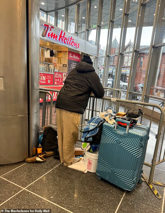 Stark Contrast at JFK Airport: Rising Concerns Over Homeless Encampments Near AirTrain Station