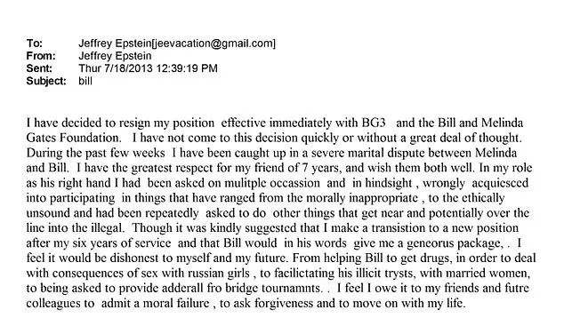 New DOJ Documents Allegedly Link Bill Gates to Jeffrey Epstein in Legal and Moral Allegations