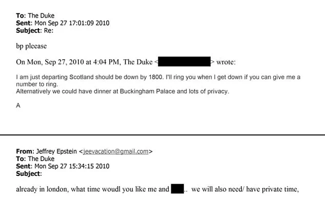 Unprecedented Emails Between Prince and Epstein Expose Intimate Ties, Sparking Controversy