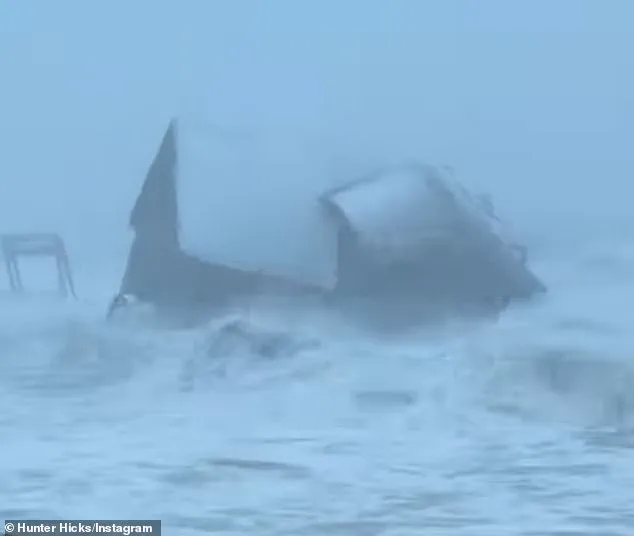 Four Homes Collapse into Atlantic as Storm Intensifies Coastal Erosion Battle on North Carolina's Outer Banks