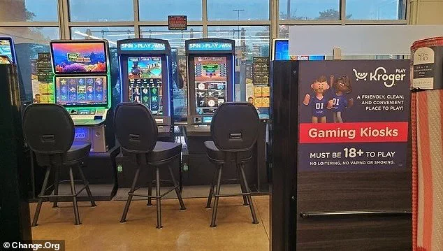 Kroger Supermarket Sparks Outrage Over Casino-Style Slot Machines in Georgia