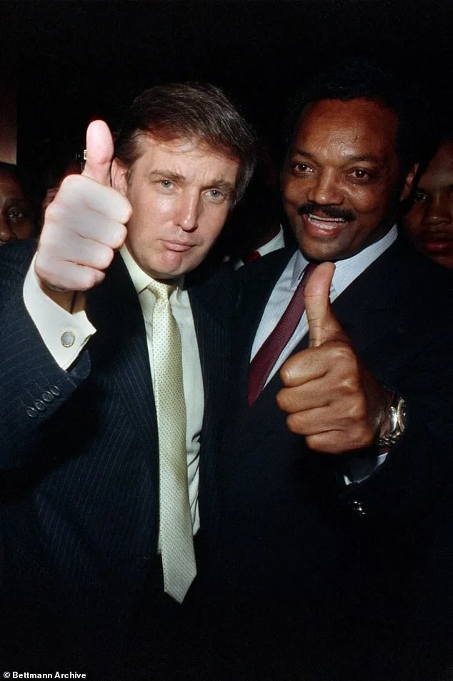Trump Pays Tribute to Reverend Jesse Jackson While Attacking Obama and Democrats