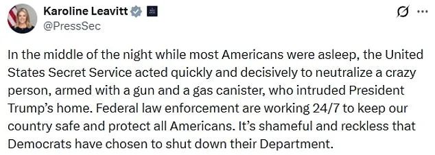 Failed Trump Assassination Attempt at Mar-a-Lago: Suspect Killed, Republicans Label Third Attack