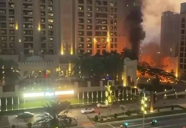 Drone Crash in Dubai's Golf Course Amid Iran Tensions