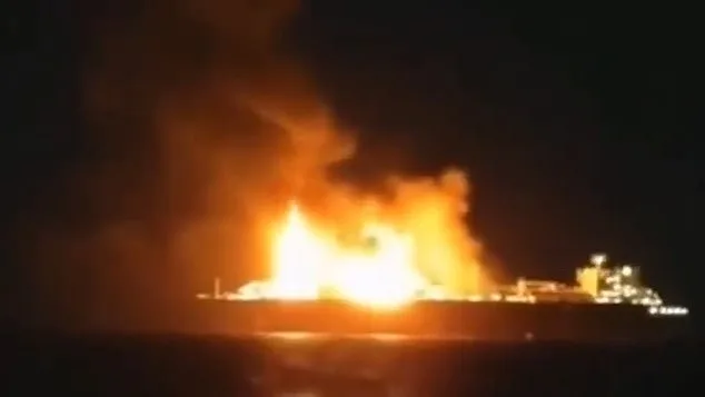 Drone Strike on Sanctioned Russian Tanker Sparks Geopolitical Tensions in Mediterranean