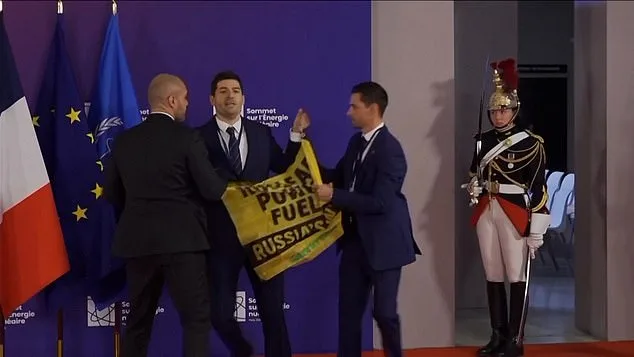 Greenpeace Protest at World Nuclear Summit Sparks Tension with Macron Over Uranium Imports