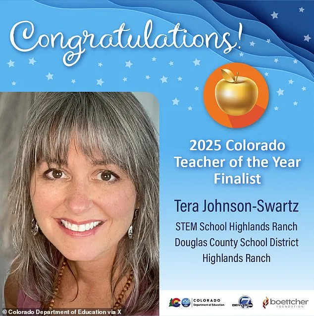 Former Colorado Teacher of the Year Sentenced to Over a Decade in Prison for Sexually Exploiting Student