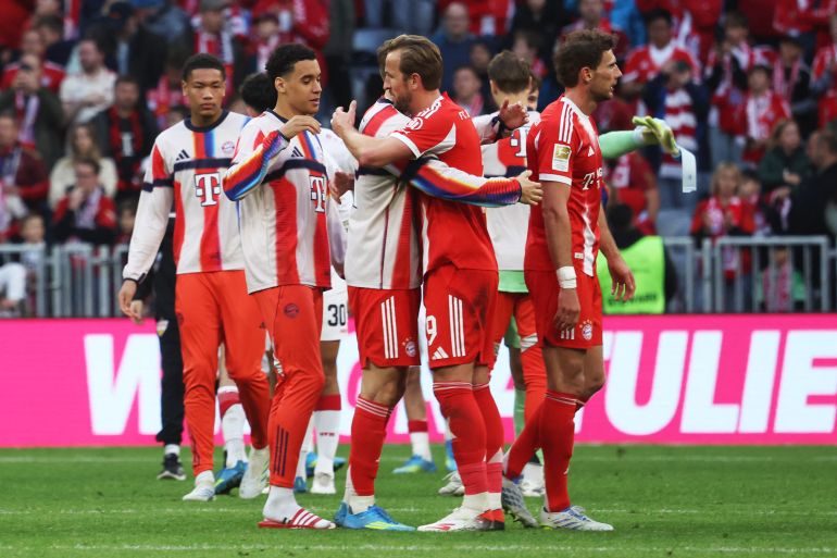 Bayern Munich clinch Bundesliga title with 35th crown and Kane hat-trick