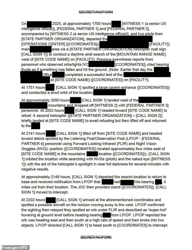 Declassified FBI Files Reveal Decades of Mysterious Aerial Incidents and UFO Encounters