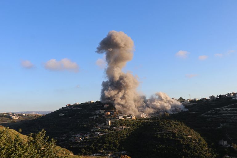 Israel orders evacuation of 10 Lebanese villages after drone strikes kill three.