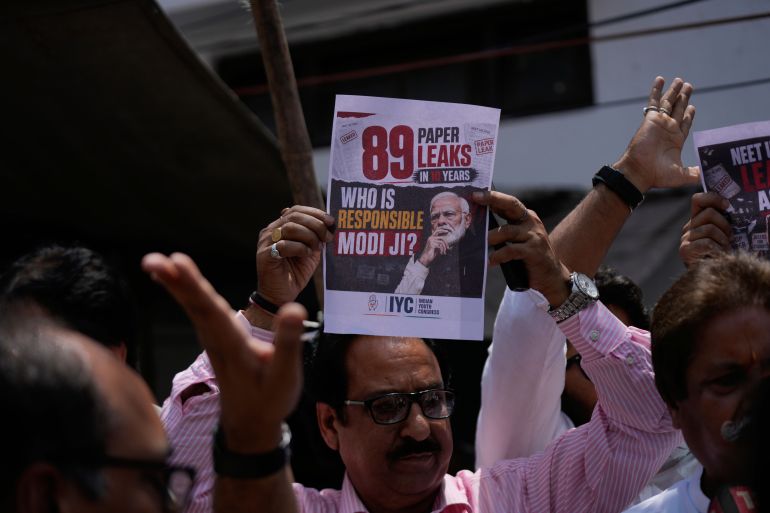 India cancels NEET exam after technical failure, leaving families in grief.