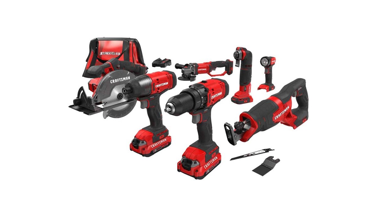 DeWalt drills and tire inflators on sale up to 50% off.