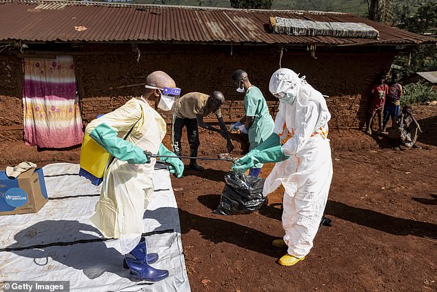 US airports intensify Ebola screening for travelers from Central Africa.