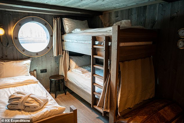 HX Expeditions launches immersive 1896 cabin aboard MS Fridtjof Nansen.