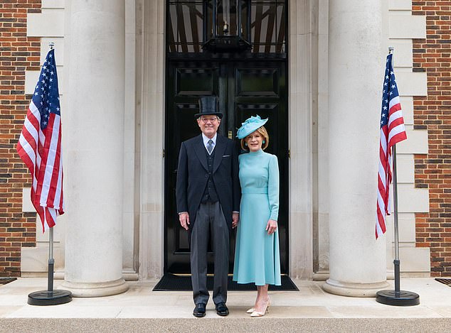 US Ambassador urges Britain to stop apologizing and embrace national confidence.